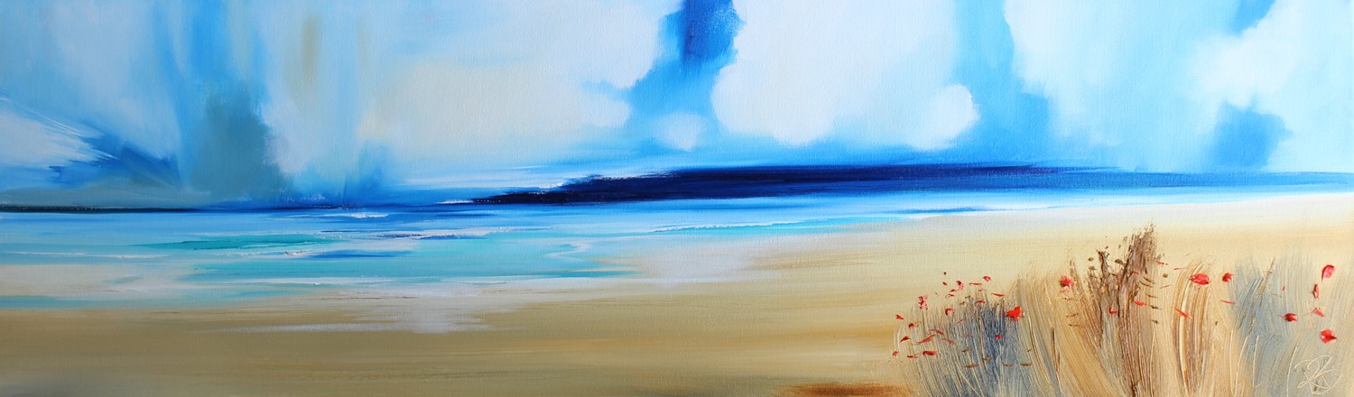 'Fleeting clouds over the Sea' by artist Rosanne Barr